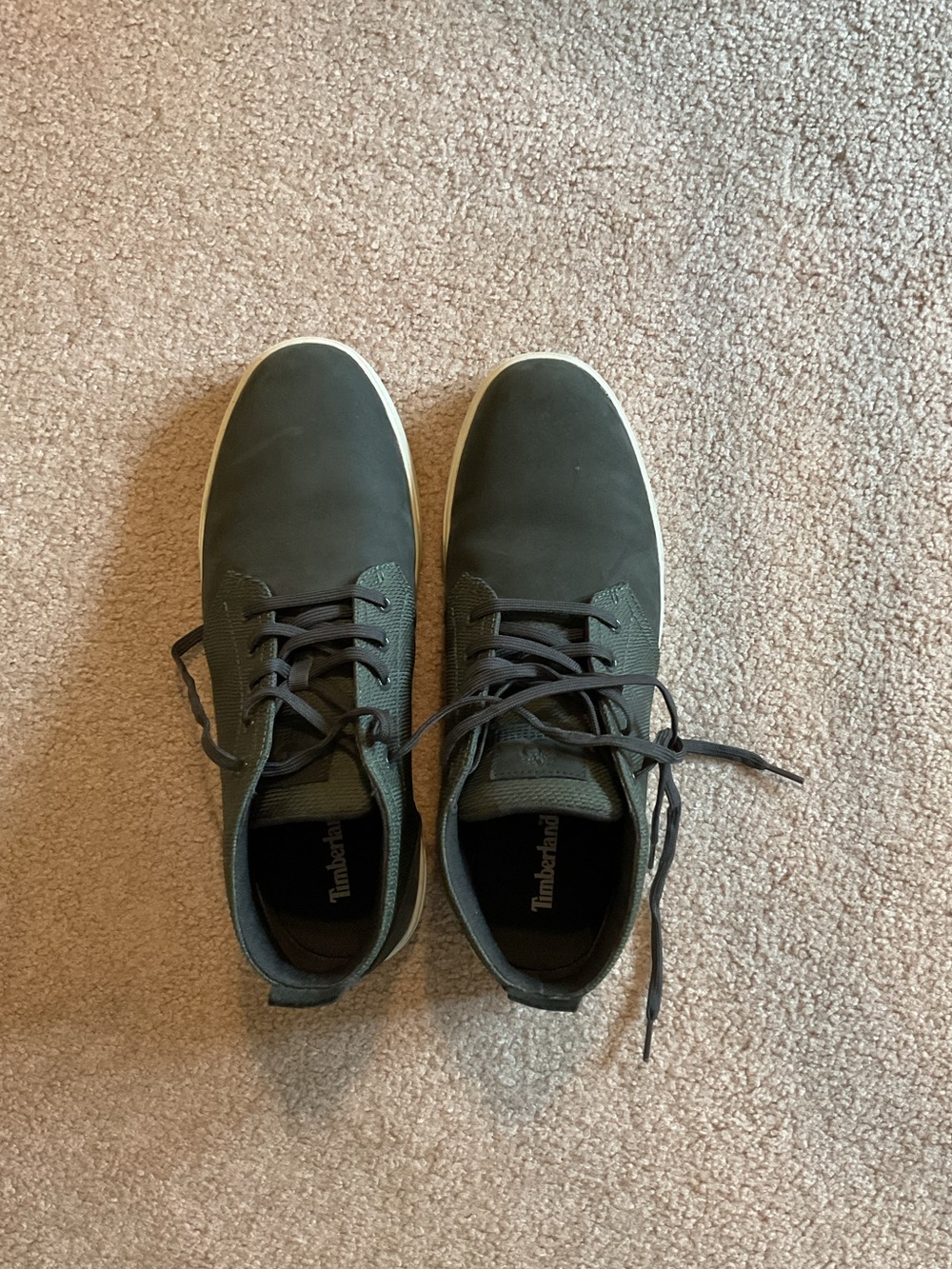 Timberland Men's Dark Green Casual Lace-Up Chuka shoes Size 11